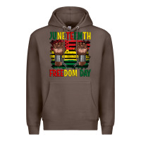 Coffee juneteenth freedom day Premium Hoodie - Artiststas