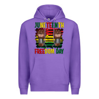 Purple juneteenth freedom day Premium Hoodie - Artiststas