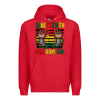 Red juneteenth freedom day Premium Hoodie - Artiststas