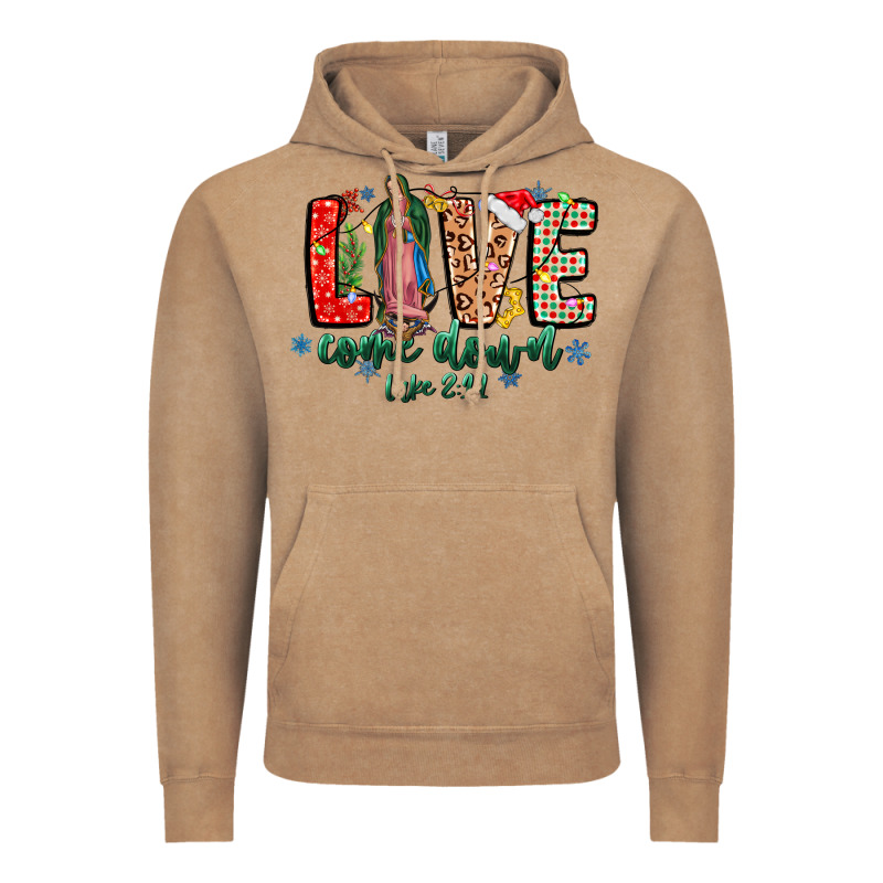 Love Comedown Luke 2.11-2 Vintage Hoodie by CowhideDigitalArt | Teevron