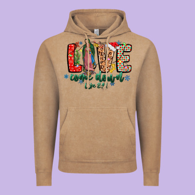 Love Comedown Luke 2.11-2 Vintage Hoodie Designed By Cowhidedigitalart
