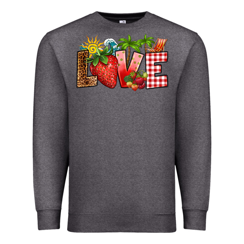 Love Strawberry Premium Sweatshirt by RanaPortraitStore | Teevron