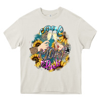 Cream Cool mom club mother's day Heavy Core Tee - HowdyJamesFarm