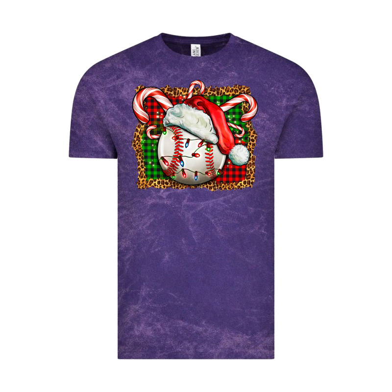 Baseball Christmas Vintage Tee by FaDigitalArtStudio | Teevron