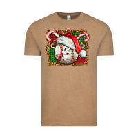 Vintage Coffee baseball christmas Vintage Tee - FaDigitalArtStudio