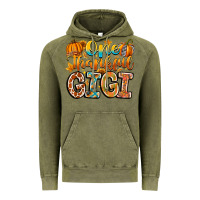 Vintage Olive one thankful gigi Vintage Hoodie - CowhideDigitalArt