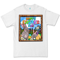 White Happy Easter Day Premium Tee - OliviaCreatesArt