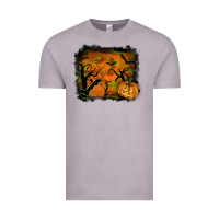 Vintage Zinc halloween backround Vintage Tee - RanaPortraitStore