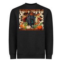 Black Fall black angus Heavyweight Sweatshirt - RanaPortraitStore