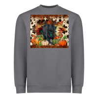 Storm Fall black angus Heavyweight Sweatshirt - RanaPortraitStore
