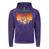 Cloud Purple mountainbike downhill retro vintage gift   mountain bike Vintage Hoodie - DesigneFamous