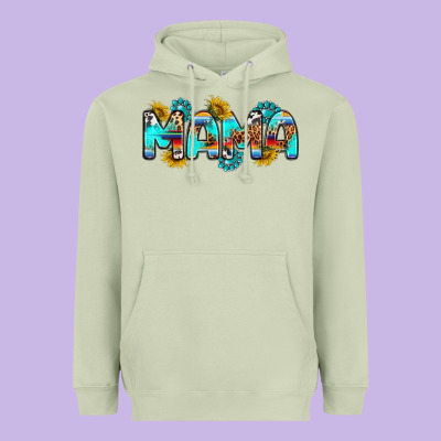 Western Mama Heavyweight Hoodie Designed By Ranaportraitstore
