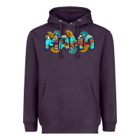 Plum western mama Heavyweight Hoodie - RanaPortraitStore