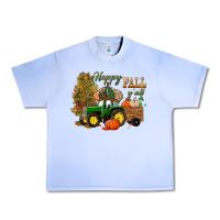 Grape Ice Happy Fall Y'all Urban Heavy Tee - BundleAndBundleShop