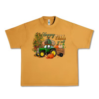 Peanut Butter Happy Fall Y'all Urban Heavy Tee - BundleAndBundleShop