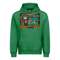Emerald Christmas begins with christ cross Urban Hoodie - Jasminsmagicworld