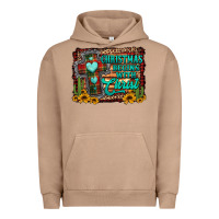 Pigment Burro Christmas begins with christ cross Urban Hoodie - Jasminsmagicworld