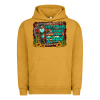 Pigment Peanut Butter Christmas begins with christ cross Urban Hoodie - Jasminsmagicworld
