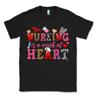 Black nursing is a work of heart Classic Tee - OliviaCreatesArt