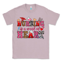 Lilac nursing is a work of heart Classic Tee - OliviaCreatesArt