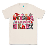 Natural nursing is a work of heart Classic Tee - OliviaCreatesArt