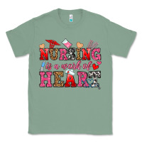 Sage nursing is a work of heart Classic Tee - OliviaCreatesArt
