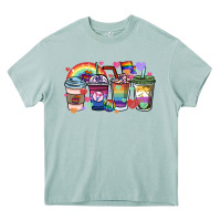Arona lgbtq coffee cups Heavy Core Tee - HowdyJamesFarm