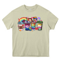 Mossy lgbtq coffee cups Heavy Core Tee - HowdyJamesFarm