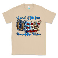 Mushroom land of the free home of the brave american flag background Classic Tee - Jasminsmagicworld