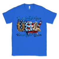 True Royal land of the free home of the brave american flag background Classic Tee - Jasminsmagicworld