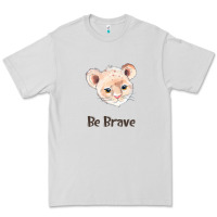 Dove Grey lion cute animals Premium Tee - RanaPortraitStore