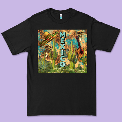 Mexico Premium Tee Designed By Fadigitalartstudio