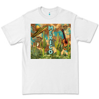 White Mexico Premium Tee - FaDigitalArtStudio