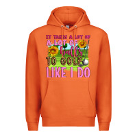 Carrot it takes a lot of a lot of balls to golf like i do Premium Hoodie - Artiststas