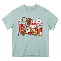 Arona Baseball coffee cups Heavy Core Tee - HowdyJamesFarm