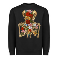 Flower Skeleton Heavyweight Sweatshirt | Teevron