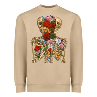 Mushroom flower skeleton Heavyweight Sweatshirt - RanaPortraitStore