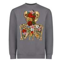 Storm flower skeleton Heavyweight Sweatshirt - RanaPortraitStore