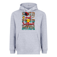 Heather Grey loud and proud softball mom Heavyweight Hoodie - RanaPortraitStore