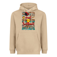 Mushroom loud and proud softball mom Heavyweight Hoodie - RanaPortraitStore