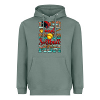 Sage loud and proud softball mom Heavyweight Hoodie - RanaPortraitStore