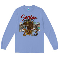 Colony Blue Senior Mom 2023 Long Sleeve Tee - CowhideDigitalArt