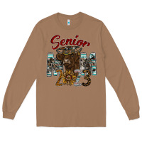 Toasted Coconut Senior Mom 2023 Long Sleeve Tee - CowhideDigitalArt