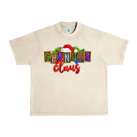 Sandshell Christmas Grandpa Claus Urban Heavy Tee - FaDigitalArtStudio