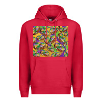 Cardinal mardi gras king cake Premium Hoodie - RanaPortraitStore