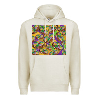 Oatmeal Heather mardi gras king cake Premium Hoodie - RanaPortraitStore