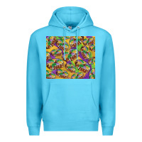 Ocean Blue mardi gras king cake Premium Hoodie - RanaPortraitStore