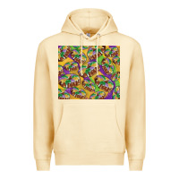 Pina Colada mardi gras king cake Premium Hoodie - RanaPortraitStore