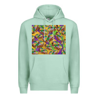 Seafoam mardi gras king cake Premium Hoodie - RanaPortraitStore