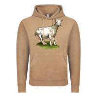 Vintage Coffee cashmere goat Vintage Hoodie - LillyAllenDesigns